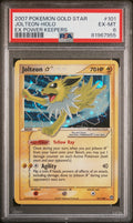Pokemon Jolteon Gold Star 101/108 PSA 6 EX-MT EX Power Keepers Holo Rare 2007