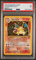 Pokemon Charizard 4/130 PSA NM 7 Base Set 2 Holo 2000