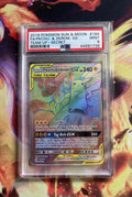 Pokemon Pikachu & Zekrom 184/181 PSA 9 Mint Team Up Hyper Secret Rare Rainbow