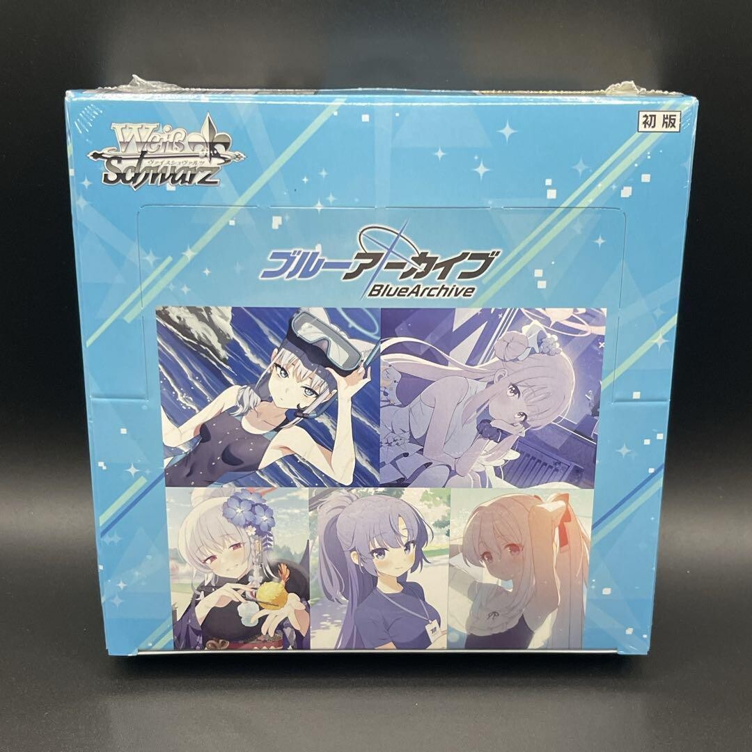 Weiss Schwarz Japanese Blue Archive Booster Case Factory Sealed 24 Boxes 2024