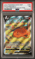 Pokemon Charizard V SWSH260 PSA 7 NM Ultra Premium Collection FA Miscut OC