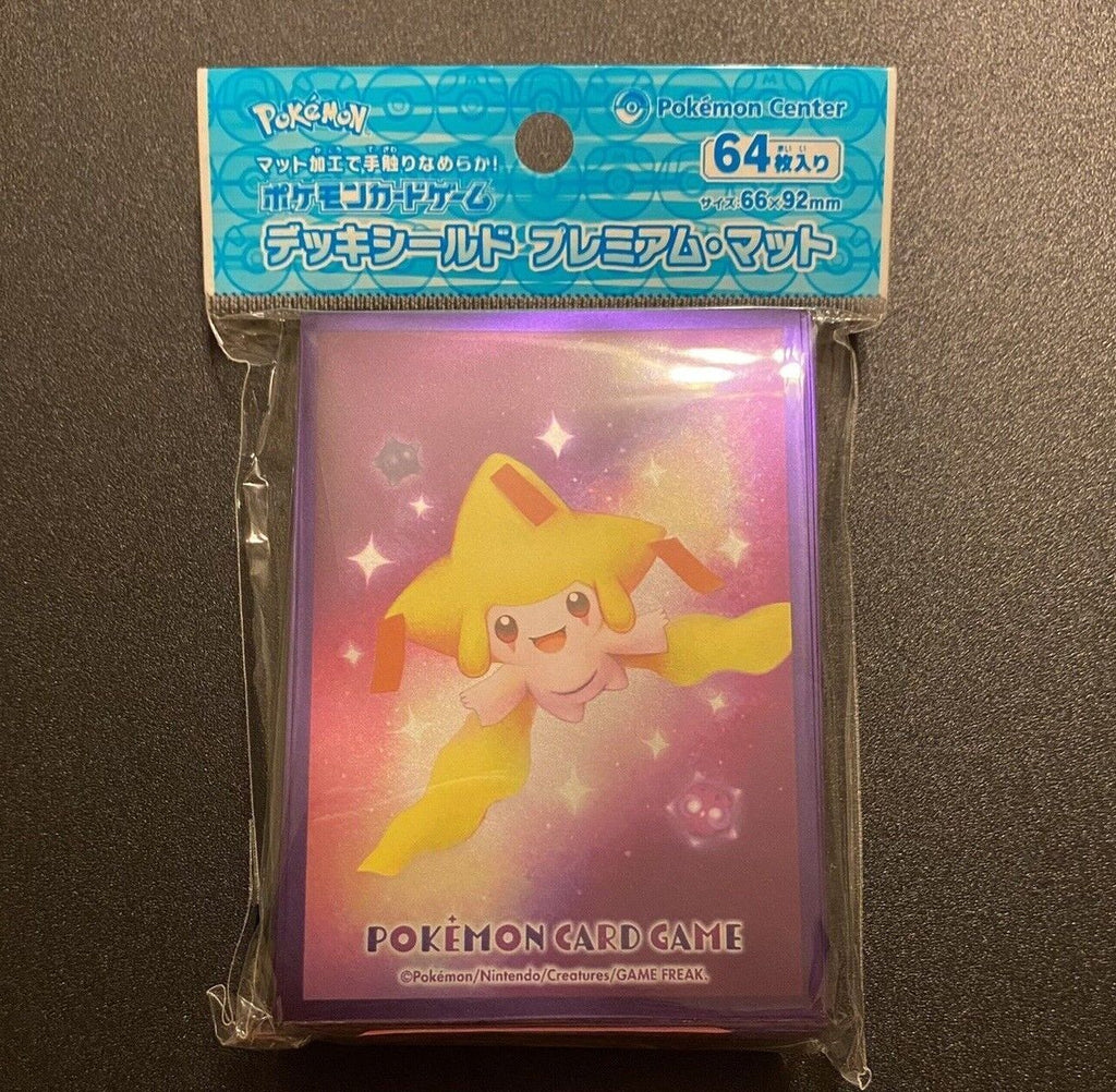 Pokemon Center Shining Jirachi Card Sleeves Exclusive Japanese New 2022 Holo