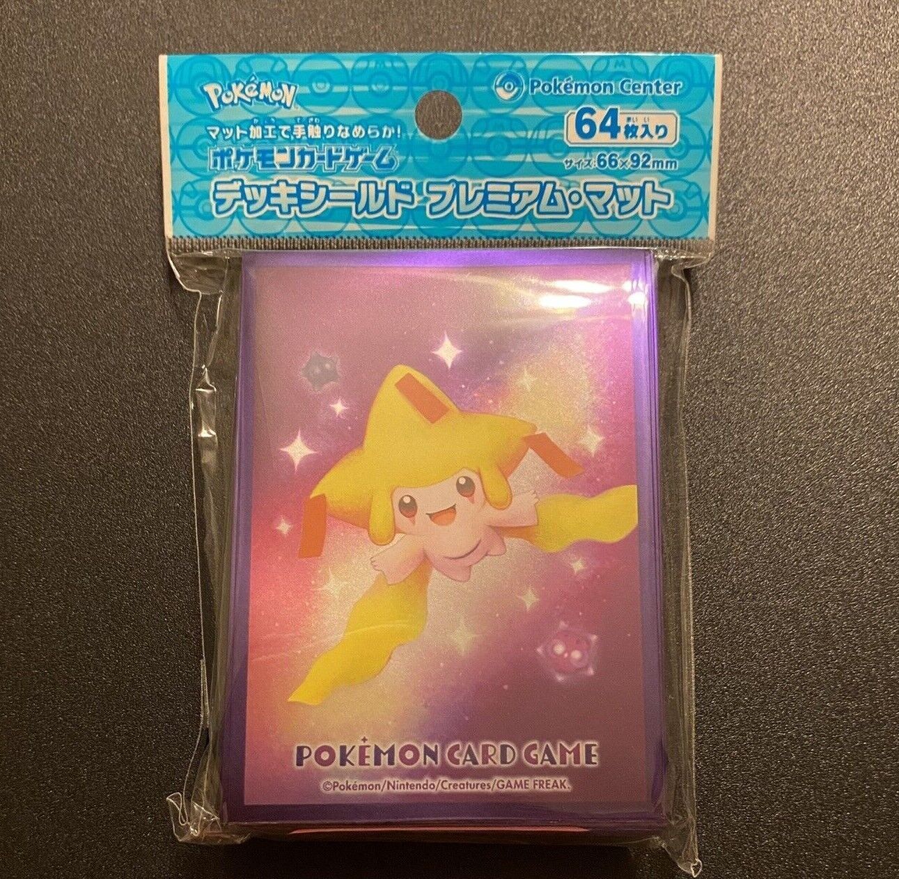 Pokemon Center Shining Jirachi Card Sleeves Exclusive Japanese New 2022 Holo