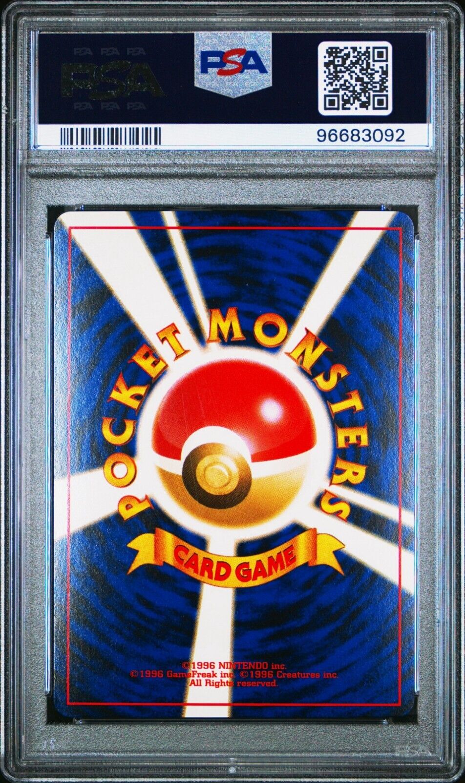 Pokemon Houndour No. 228 PSA 9 Mint Japanese Neo Discovery Holo Rare Old 2000