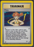 Pokemon Misty 18/132 Gym Heroes Holo Rare 2000 WOTC Vintage NM