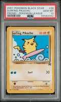 Pokemon Surfing Pikachu #28 PSA 10 Gem Mint League Black Star Promo