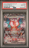 Pokemon Charizard ex 134/108 PSA 10 Gem Mint Japanese Ruler Black Flame SAR FA