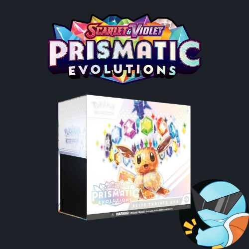 Pokemon TCG Scarlet & Violet Prismatic Evolutions Elite Trainer Box Sealed
