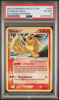 Pokemon Flareon Gold Star 100/108 PSA 6 EX-MT EX Power Keepers Holo Rare 2007