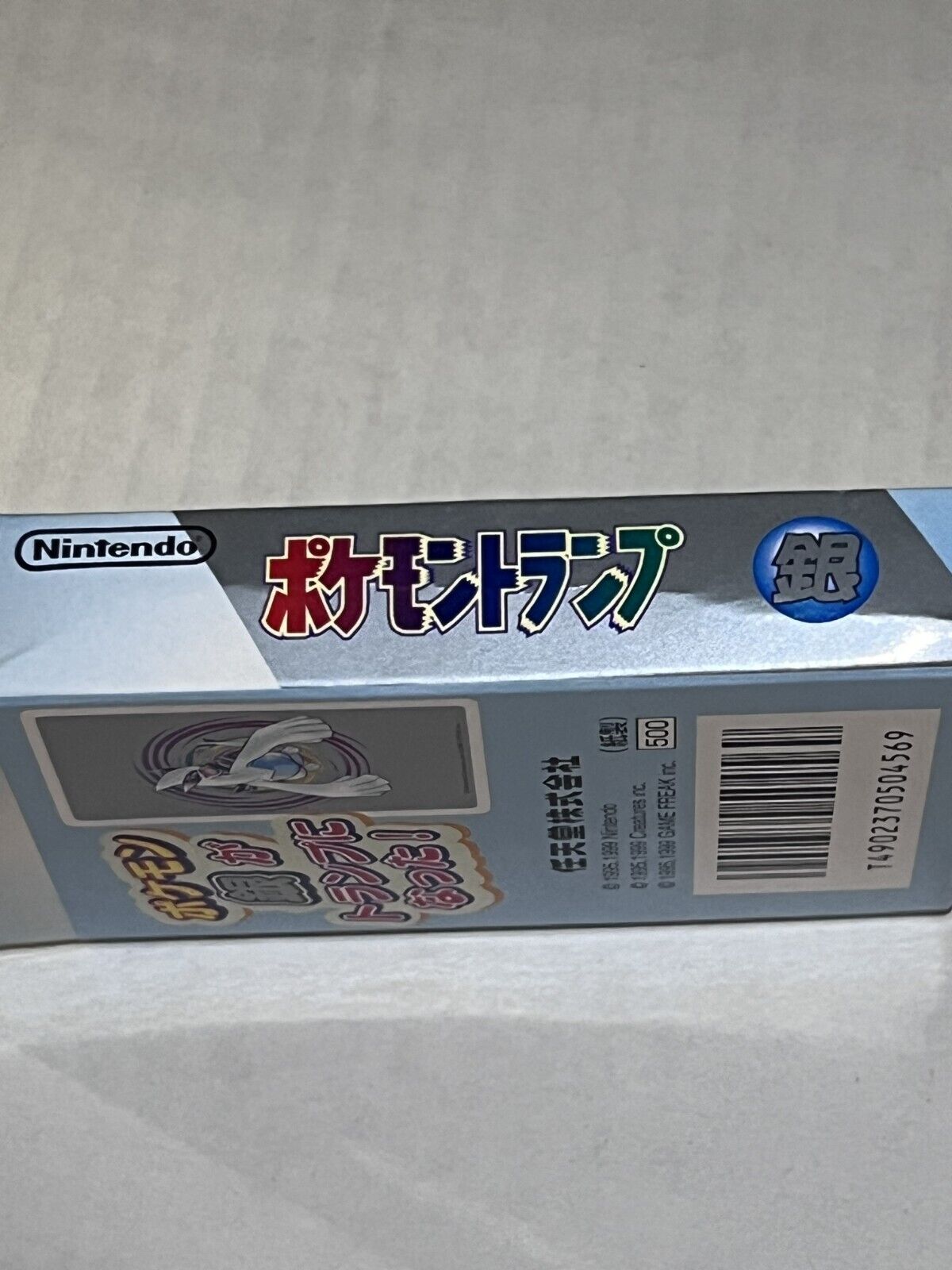 Pokemon Silver Lugia SEALED Poker Deck Japanese Playing Cards 1999