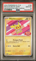 Pokemon Pikachu 154/SV-P PSA 10 Indonesia Journey Batik Shirt Exclusive Promo