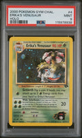 Pokemon Erika's Venusaur 4/132 PSA 9 Mint Gym Challenge Holo Rare Unlimited 2000