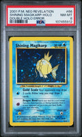 Pokemon Shining Magikarp 66/64 PSA 8 Neo Revelation Double Holo Error 2001