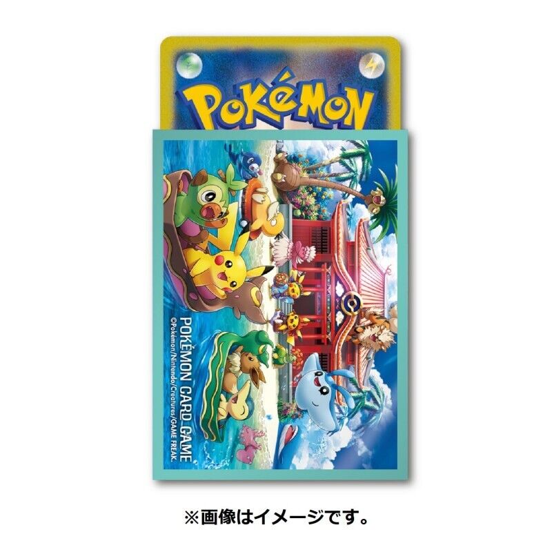 Pokemon Okinawa Pokemon Center Card Sleeves Exclusive Japanese Limited New 2022