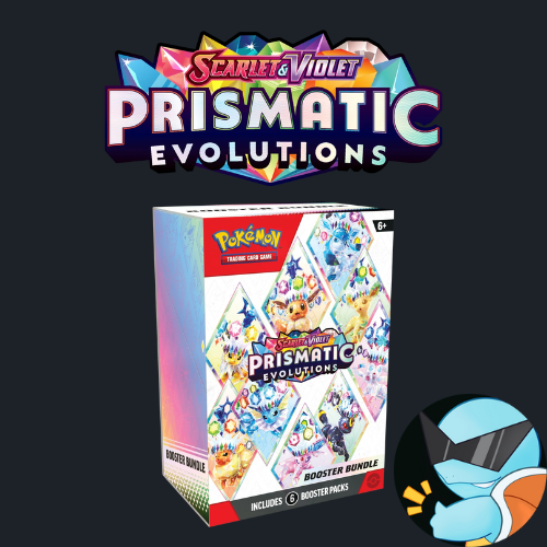 Pokemon TCG Scarlet & Violet Prismatic Evolutions Booster Bundle Factory Sealed