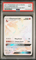 Pokemon Charizard GX 150/147 PSA 9 Mint SM Burning Shadows Secret Rare FA 2017