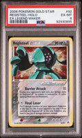 Pokemon Registeel Gold Star 92/92 PSA 6 EX-MT EX Legend Maker Holo Rare 2006