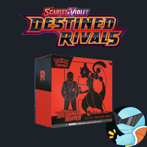 Pokemon Scarlet & Violet Destined Rivals PC ETB Sealed Confirmed Pre-order