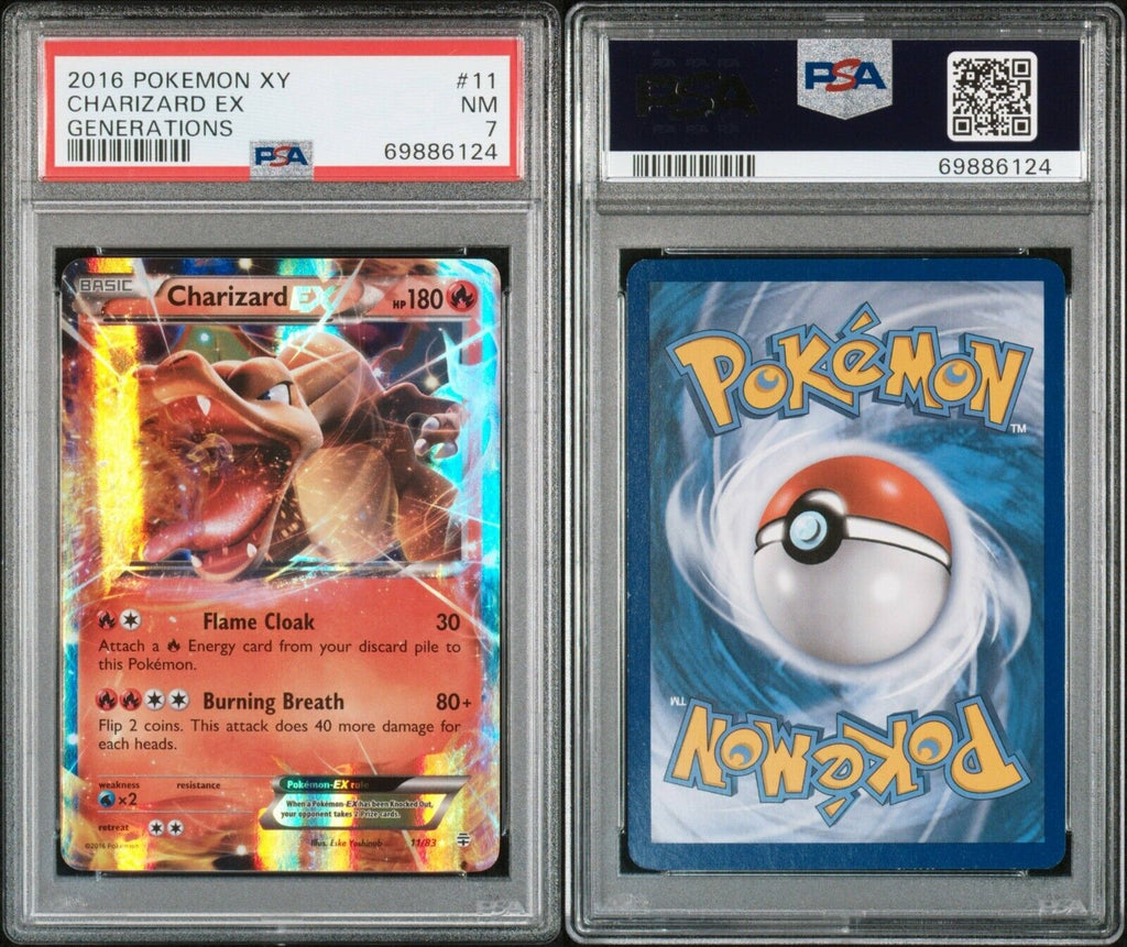 Pokemon Charizard EX 11/83 PSA 7 NM XY Generations Ultra Rare 2016