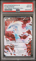Pokemon Reshiram RC22/RC25 PSA 8 NM-MT Legendary Treasure Radiant Full Art 2013