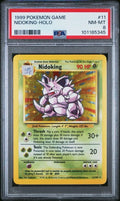 Pokemon Nidoking 11/102 PSA 8 NM-MT Base Set Unlimited Holo Rare 1999 WOTC