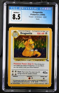 Pokemon Dragonite 4/62 CGC 8.5 Fossil Holo Rare Unlimited 1999 WOTC Vintage