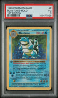 Pokemon Blastoise 2/102 PSA 3 VG Base Set Holo Rare 1st Edition 1999
