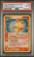 Pokemon Torchic Gold Star 108/109 PSA 6 EX-MT EX Team Rocket Returns Holo 2004