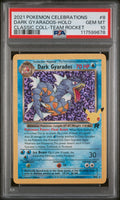 Pokemon Dark Gyarados 8/82 PSA 10 Celebrations Classic Collection Team Rocket