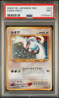 Pokemon Lugia No.249 PSA Mint 9 Japanese Neo Holo 2000