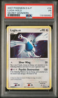 Pokemon Lugia 14/132 PSA 1 D&P Secret Wonders Holo 2007