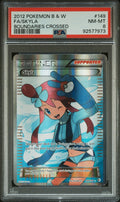 Pokemon Skyla 149/149 PSA NM-MT 8 B&W Boundaries Crossed Full Art 2012