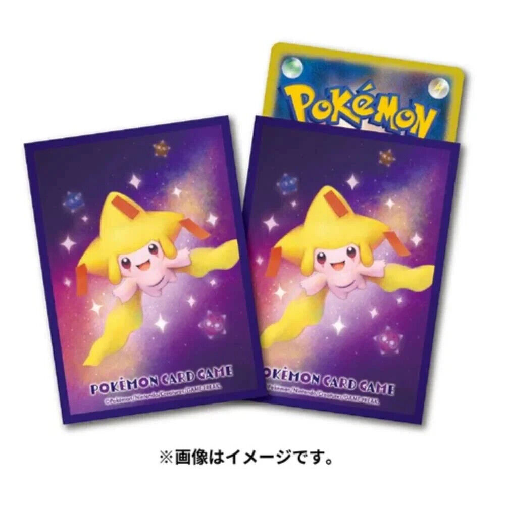 Pokemon Center Shining Jirachi Card Sleeves Exclusive Japanese New 2022 Holo