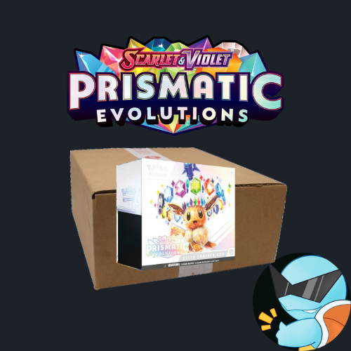 Pokemon TCG Prismatic Evolutions Elite Trainer Box ETB Case of 10 Factory Sealed