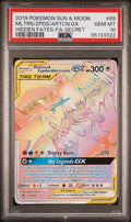 Pokemon Moltres Zapdos Articuno GX 69/68 PSA 10 Gem Mint Hidden Fates Secret FA