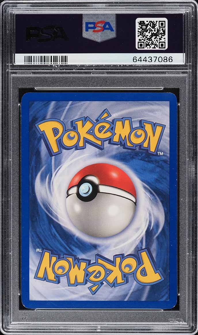 Pokemon Mudkip Gold Star 107/109 PSA 8 EX Team Rocket Returns Holo Rare 2004