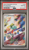 Pokemon Bulbasaur 143/142 PSA 10 Gem Mint SV Stellar Crown Illustration Rare FA