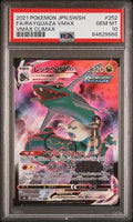 Pokemon Rayquaza VMAX 252/284 PSA 10 Gem Mint Japanese VMAX Climax FA SWSH CSR