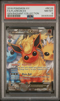 Pokemon Flareon EX RC28/RC32 PSA 8 XY Generations Radiant Collection Full Art