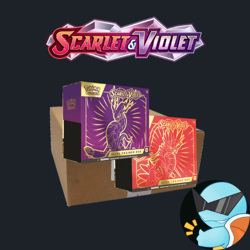Pokemon TCG Scarlet Violet Base Elite Trainer Box ETB Case of 10 Factory Sealed