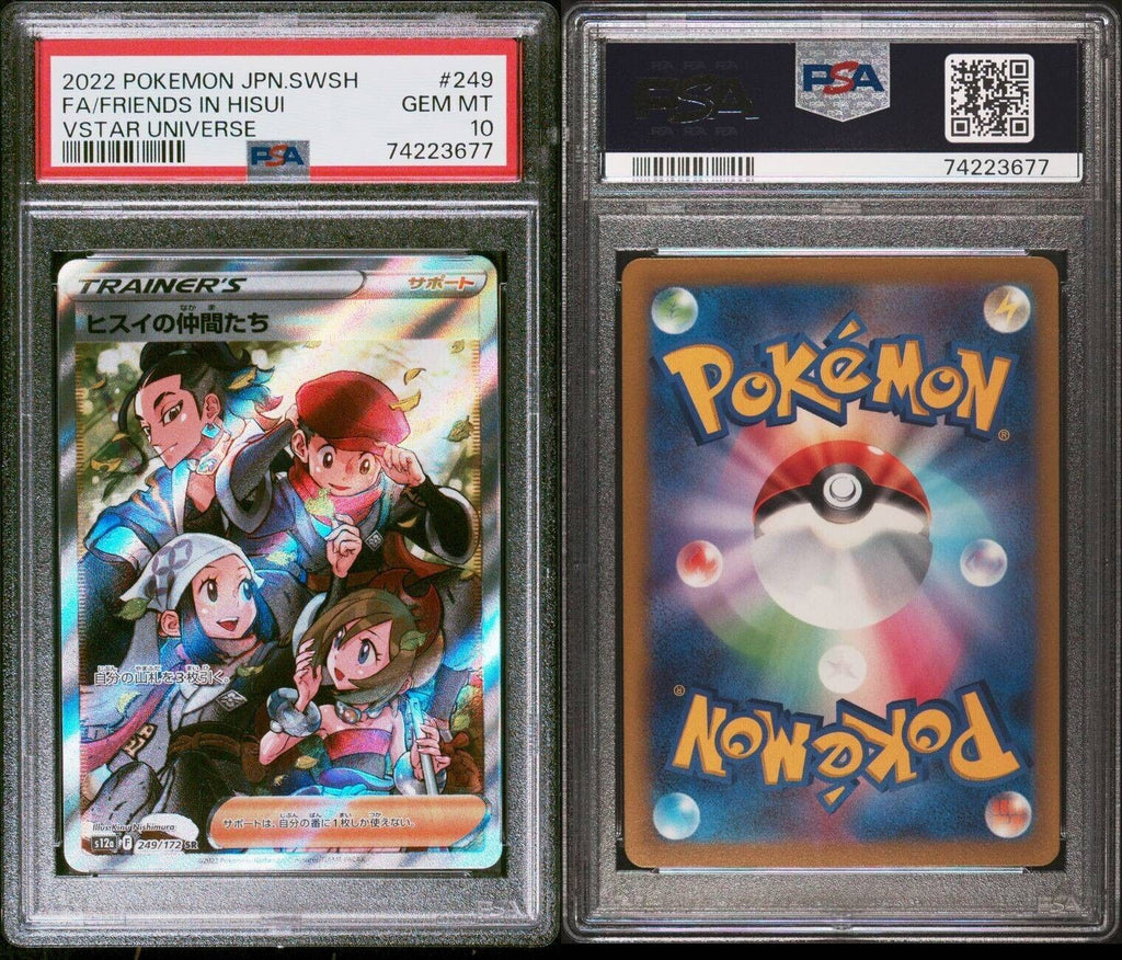 Pokemon Friends in Hisui 249/172 PSA 10 Gem Mint Japanese Vstar Universe FA SR