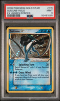 Pokemon Suicune Gold Star 115/115 PSA 9 Mint EX Unseen Forces 2005