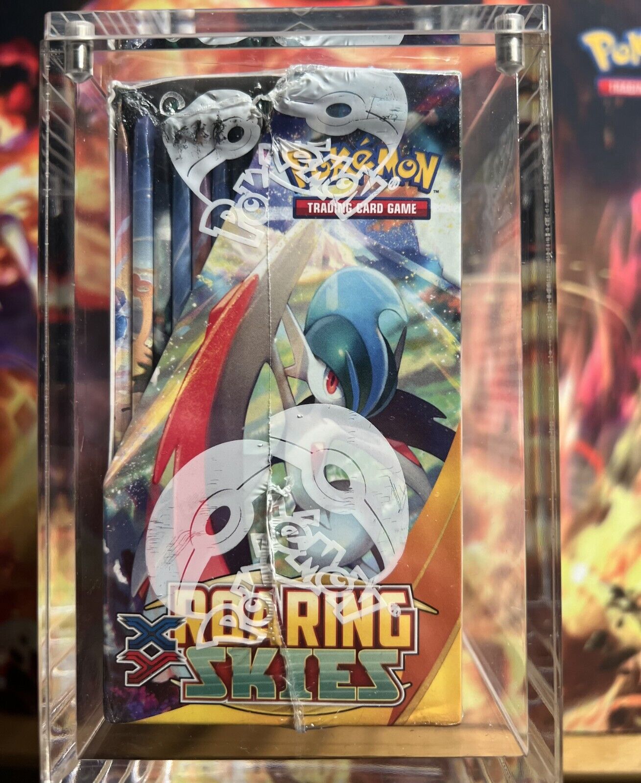 Pokemon XY Roaring Skies Booster Box Factory Sealed w/Acrylic Brand New