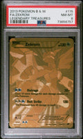 Pokemon Zekrom 115/113 PSA 8 NM-MT BW Legendary Treasures Gold Secret Rare FA
