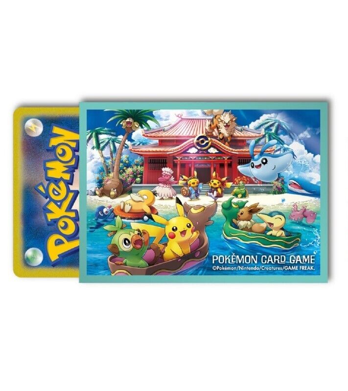 Pokemon Okinawa Pokemon Center Card Sleeves Exclusive Japanese Limited New 2022