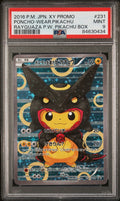 Pokemon Poncho-Wearing Pikachu 231/XY-P PSA 9 Mint Japanese XY Break Promo 2016