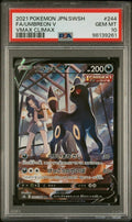 Pokemon Umbreon V 244/184 PSA 10 Gem Mint Japanese Vmax Climax CSR FA