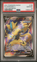 Pokemon Zeraora V 165/198 PSA 10 Gem Mint Chilling Reign Full Art SWSH