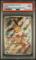 Pokemon Eevee 173 SVP PSA 9 Mint Prismatic Evolutions ETB Black Star Promo EN IR