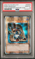 Yugioh Dark Magician EN005 PSA 10 Gem Mint Quarter Century Rare